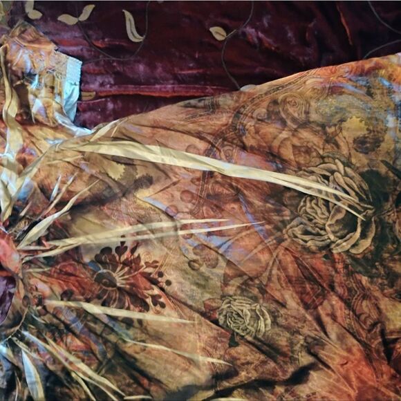 Lane Bryant Multicolor Blouse - Picture 5 of 13